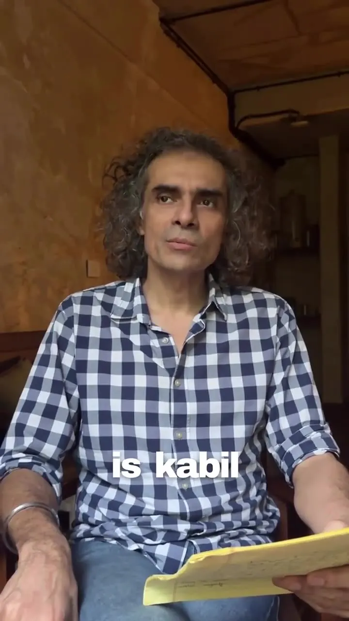 Filmmaker Imtiaz Ali speaking at the YHAI Excellence Awards